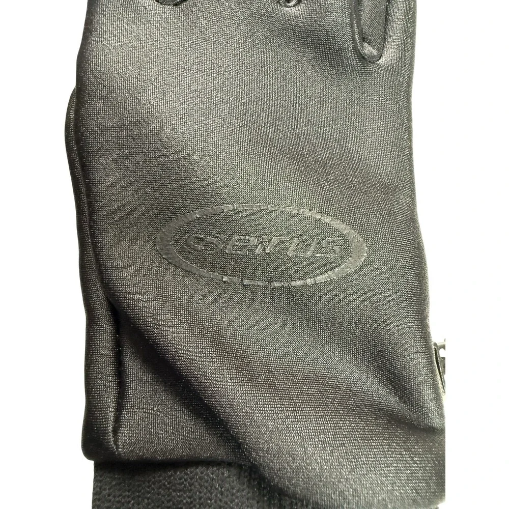 Seirus Black Gloves Unisex Cold Weather Stretch Medium